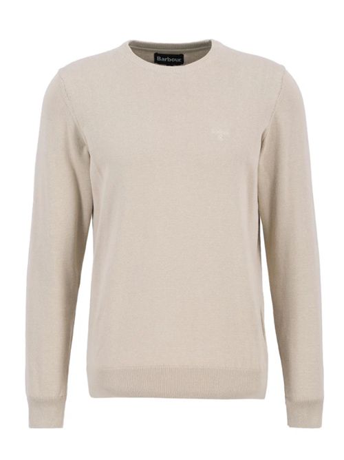 PIMA COTTON CREW BARBOUR | MMKN0932BE12 MIST